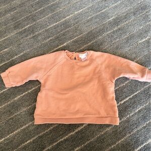 Zara sweatshirt 3-6